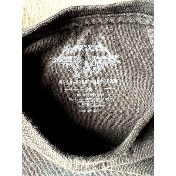 Metallica Hardwired To Self-Destruct Graphic T-Shirt Size M Black Cotton - Picture 3 of 5